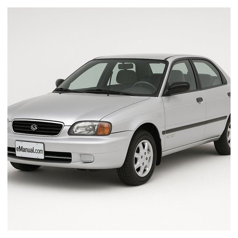 1995-2002 Suzuki Esteem Service Repair Workshop Manual