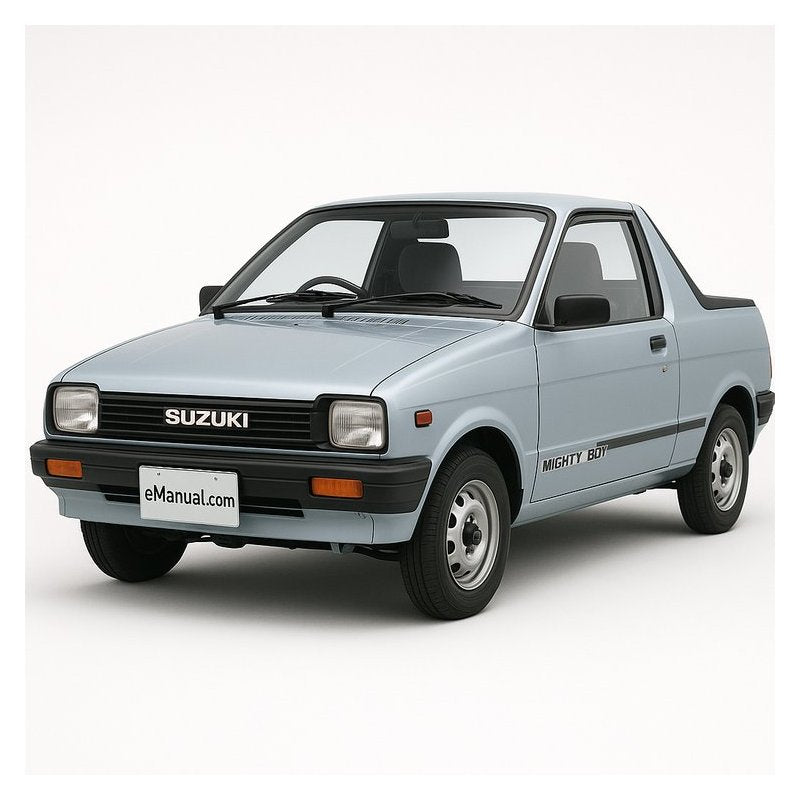 Suzuki Mighty Boy Mightyboy F5A Service Repair Workshop Manual PDF