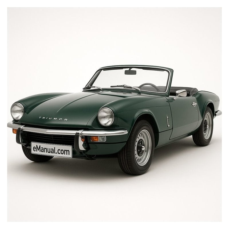 Triumph GT6 Spitfire / Service Repair Workshop Manual PDF