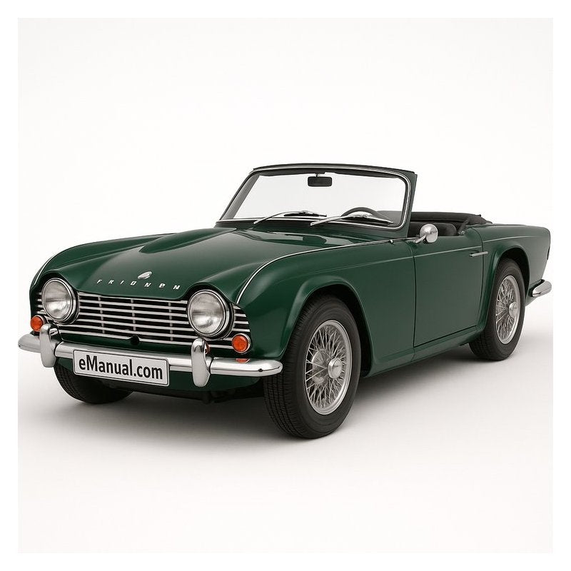 Triumph TR Models TR6 Service Repair Workshop Manual