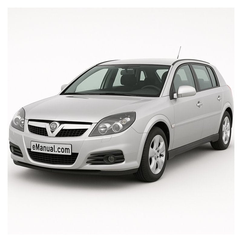 2003-2008 Vauxhall Signum Service Repair Workshop Manual PDF