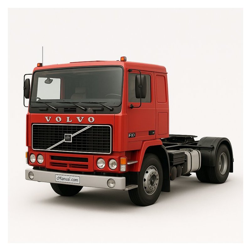 Volvo F Models 616 RHD Truck Operator Operator's Manual PDF