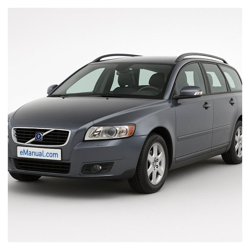 2008 Volvo V50 08 Owners Owner's Manual PDF