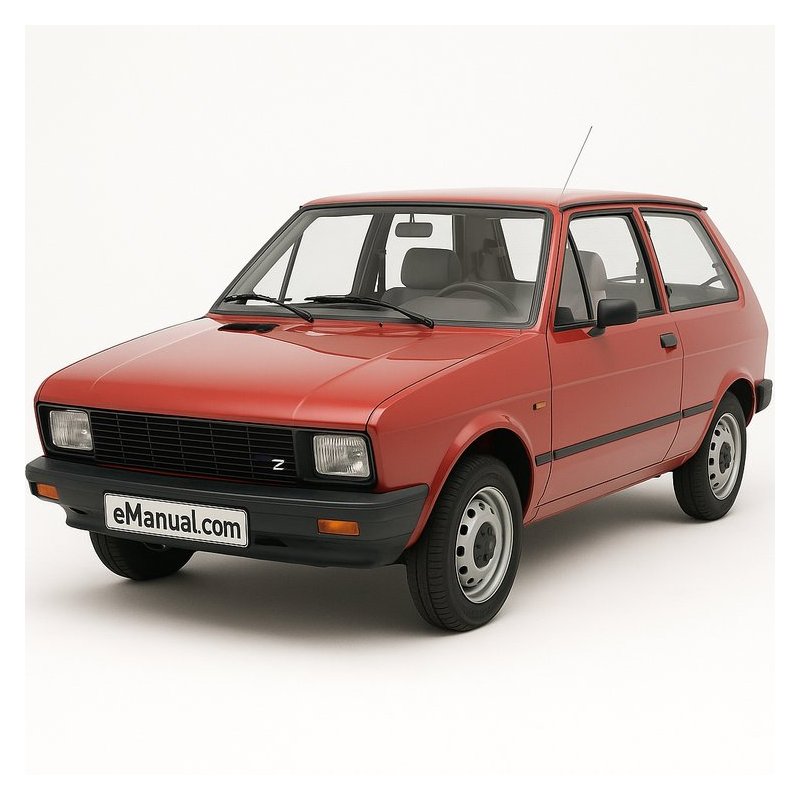 1981-1990 Zastava Yugo Service Repair Workshop Manual PDF