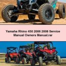 Yamaha Rhino 450 2006 2008 Service Repair Manual Owners Manual.rar
