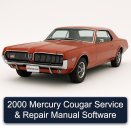 2000 Mercury Cougar Service & Repair Manual Software