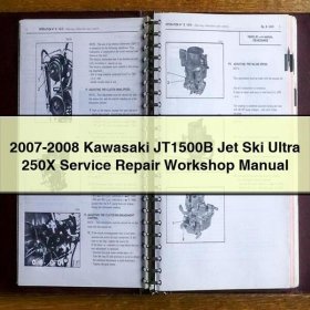 2007-2008 Kawasaki JT1500B Jet Ski Ultra 250X Service Repair Workshop Manual