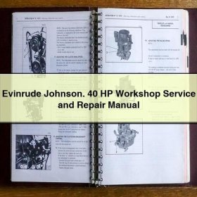 Evinrude Johnson. 40 HP Workshop Service and Repair Manual