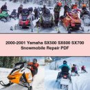 2000-2001 Yamaha SX500 SX600 SX700 Snowmobile Repair PDF
