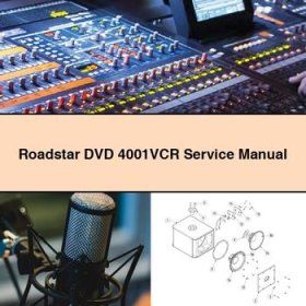 Roadstar DVD 4001VCR Service Repair Manual