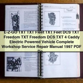 E-Z-GO TXT Electric Vehicle Workshop Service Repair Manual 1997