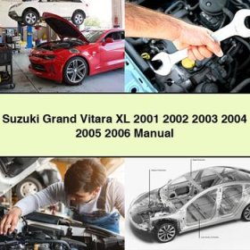 Suzuki Grand Vitara XL 2001 2002 2003 2004 2005 2006 Manual
