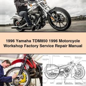 1996 Yamaha TDM850 1996 Motorcycle Workshop Factory Service Repair Manual