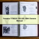 Yamaha YTM225 TRI 225 1984 Owners Manual