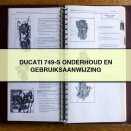 DUCATI 749-S ONDERHOUD EN GEBRUIKSAANWIJZING