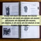 Sharp AR-5623 AR-5623N AR-5623D AR-5623DA AR-5620 AR-5620N AR-5620D AR-5620S AR-5620NM AR-5620SL AR-5620SLX AR-5618 AR-5618N/D/S X180 X180S X200 X200D X230N AR-181G AR-VR7 Parts