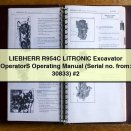 LIEBHERR R954C LITRONIC Excavator OperatorS Operating Manual (Serial no. from: 30833) #2