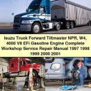 Isuzu Truck Forward Tiltmaster NPR W4 4000 V8 EFi Gasoline Engine Service Repair Manual 1997-2001