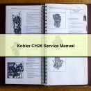 Kohler CH26 Service Repair Manual