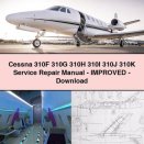 Cessna 310F 310G 310H 310I 310J 310K Service Repair Manual-Improved-PDF