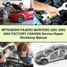 Mitsubushi PAJERO MONTERO 2001 2002 2003 Factory CHASSIS Service Repair Workshop Manual