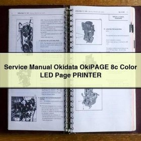 Service Repair Manual Okidata OkiPAGE 8c Color LED Page PRINTER