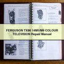 FERGUSON TX86 14M1/M9 COLOUR TELEVISION Repair Manual