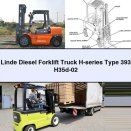 Linde Diesel Forklift Truck H-series Type 393 H35d-02