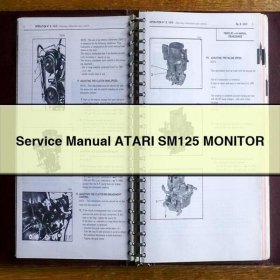 Service Repair Manual ATARI SM125 MONITOR