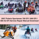 2007 Polaris Sportsman 700 EFI/800 EFI/800 X2 EFI Service Repair Manual