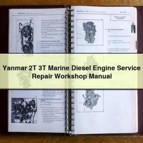 Yanmar 2T 3T Marine Diesel Engine Service Repair Workshop Manual