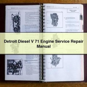 Detroit Diesel V 71 Engine Service Repair Manual