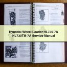 Hyundai Wheel Loader HL730-7A HL730TM-7A Service Repair Manual
