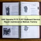1995 Yamaha P175 TLRT Outboard Service Repair maintenance Manual. Factory