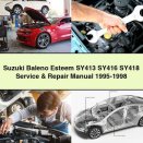 Suzuki Baleno Esteem SY413 SY416 SY418 Service & Repair Manual 1995-1998