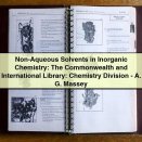 Non-Aqueous Solvents in Inorganic Chemistry: The Commonwealth and International Library: Chemistry Division-A. G. Massey