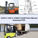 AUSA C 300 H C300H Forklift Parts Manual