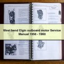 West bend Elgin outboard motor Service Manual 1956 - 1960 PDF Download