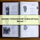 MASSEY FERGUSON MF 10 BALER Parts Manual