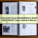 CASE IH MX Series MAGNUM MX215 MX245 MX275 MX305 Tractor OperatorS Manual