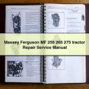 Massey Ferguson MF 255 265 275 tractor Repair Service Manual PDF Download