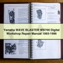 Yamaha WAVE BLASTER WB700 Digital Workshop Repair Manual 1993-1996