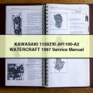KAWASAKI 1100ZXI JH1100-A2 WATERCRAFT 1997 Service Repair Manual