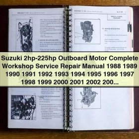 Suzuki 2hp-225hp Outboard Motor Workshop Service Repair Manual 1988-2003