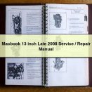 Macbook 13 inch Late 2008 Service/Repair Manual