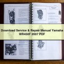 Service & Repair Manual Yamaha WR450F 2007
