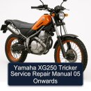 Yamaha XG250 Tricker Service Repair Manual 05 Onwards