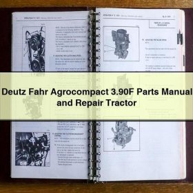 Deutz-Fahr Agrocompact 3.90F: Teilehandbuch und Reparaturleitfaden für Traktoren