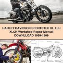 HARLEY DAVIDSON SPORTSTER XL XLH XLCH Workshop Repair Manual DOWNLLOAD 1959-1969