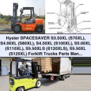 Hyster SPACESAVER Forklift Trucks Parts Manual (D004)